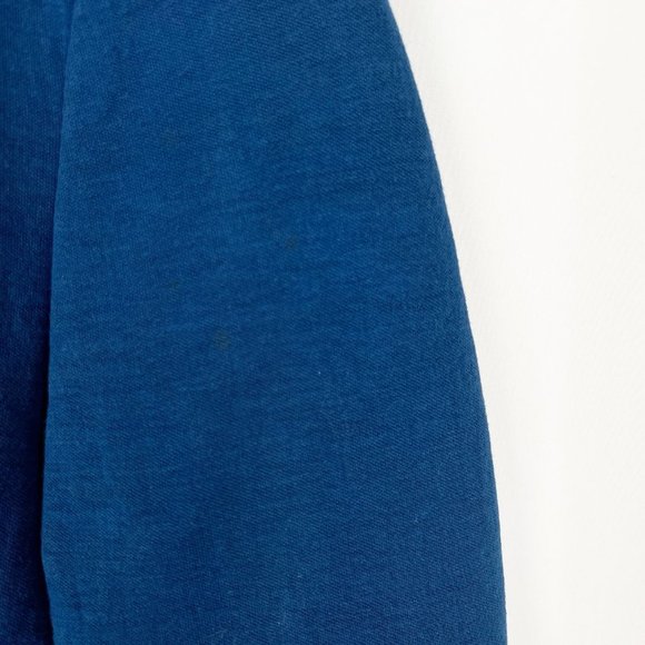 Judith & Charles Blazer Jacket Business Casual Oversized Coat Work Office Blue - Picture 6 of 8